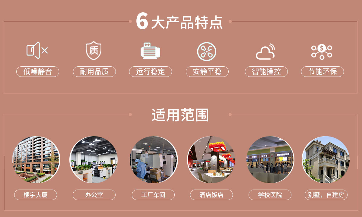 渦旋式風(fēng)冷熱泵機(jī)組冷熱兩用，防銹耐用，更節(jié)能